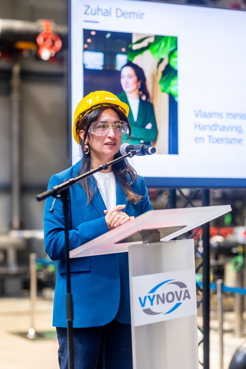Vynova officiële opening 2