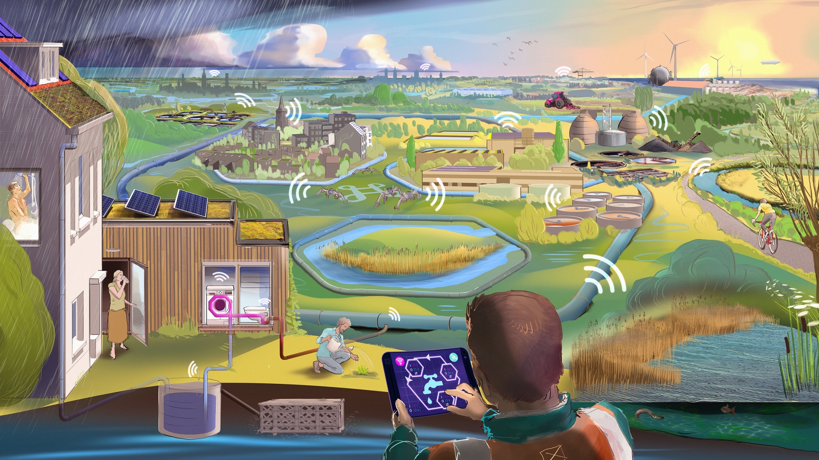 Water in een circulaire economie
